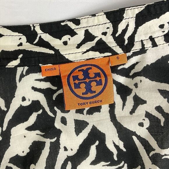 Tory Burch Swinging Monkey Print Tunic Dress - Picture 6 of 6
